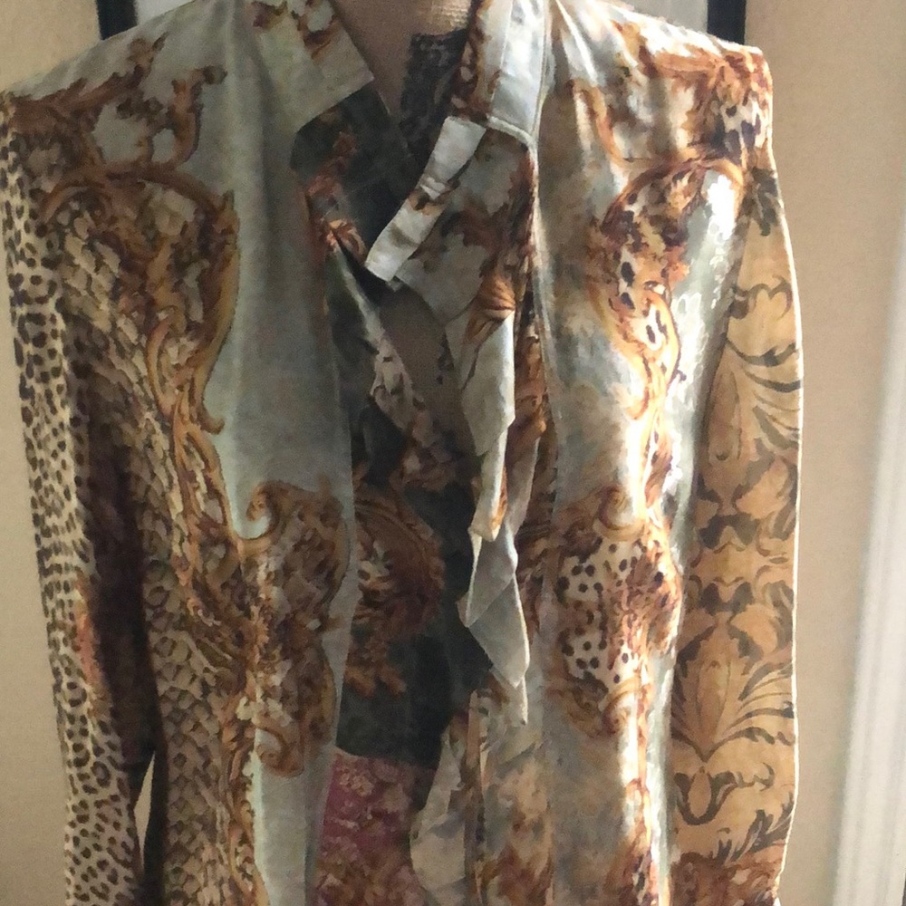 Beautiful blouse large long sleeve